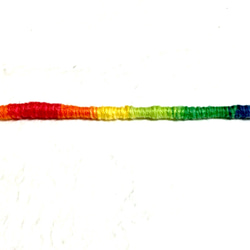 虹色ミサンガ  巻タイプ3 2枚目の画像
