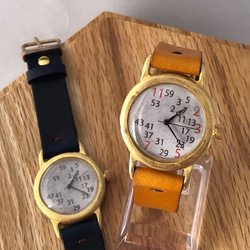 不等間隔時間腕時計「素数時間計」 1枚目の画像