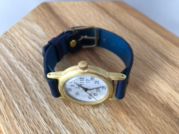 不等間隔時間腕時計「素数時間計」 4枚目の画像