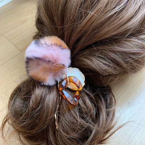 ハンドメイド ♡ ハートチョコのポニーフック ハートチョコのポニーフック - POM925'S GALLERY | minne byGMOペパボ