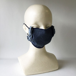 デニム　抗菌・防臭マスク 2枚目の画像