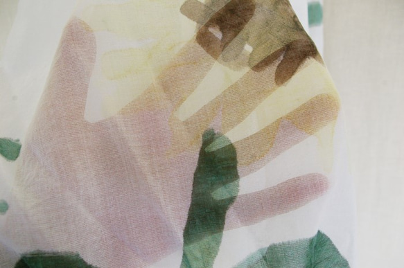コットンショール『向日葵柄』ＳＡＬＥ 4枚目の画像