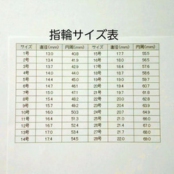 7月の誕生石◇小粒ルビーのワイヤーリング（14kgfに変更可） 5枚目の画像