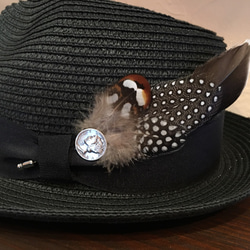 SV900"MARCURY"Coin&Feather Hat Pin Vol.2 1枚目の画像