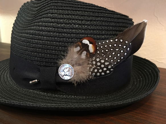 SV900"MARCURY"Coin&Feather Hat Pin Vol.2 1枚目の画像