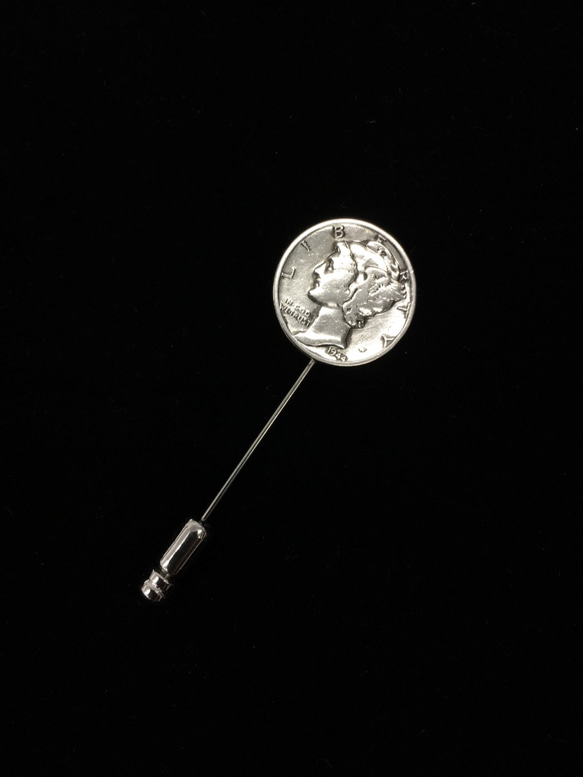 SV900"MARCURY"Coin&Feather Hat Pin Vol.2 3枚目の画像