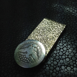 BARBER Silver900 Coin Money Clip 1枚目の画像