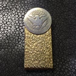 BARBER Silver900 Coin Money Clip 3枚目の画像