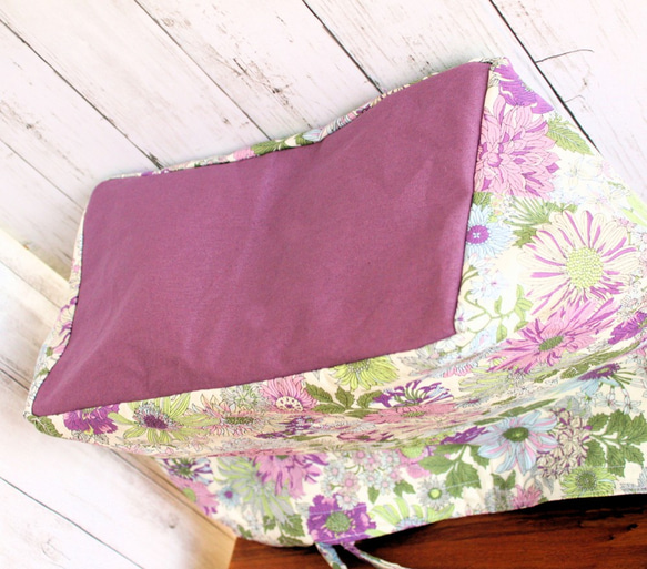 荷物がたっぷり入る大容量ファスナートートバッグ 3枚目の画像