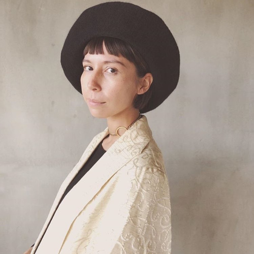 スーパービッグベレー帽 ブラック ベレー帽・ハンチング Funny