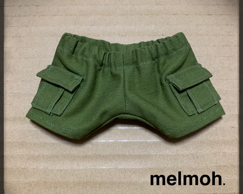 20cmぬいぐるみ用 カーゴパンツ kpopdoll ぬいぐるみ melmoh.(めるもう