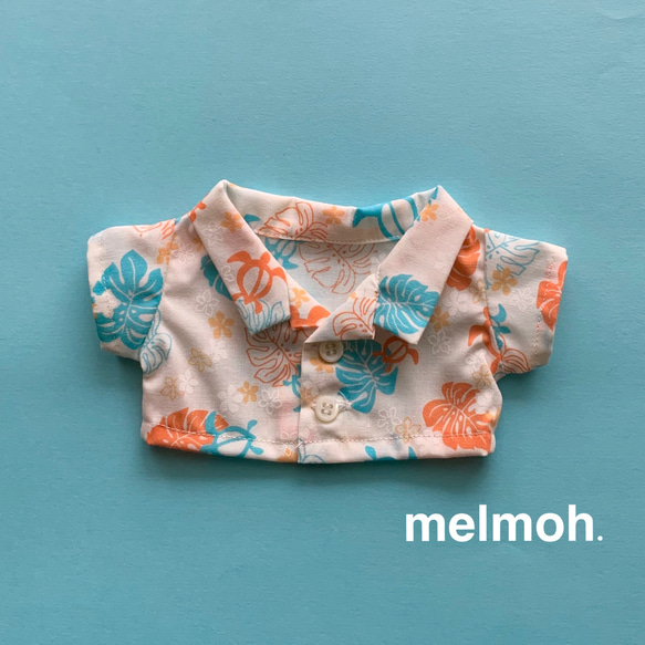 HONUアロハシャツぬいぐるみ2体セット ぬいぐるみ衣装 『mpa アロハ