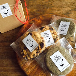 ヴィーガン仕様の無添加クッキーボックス。ちょっとしたプレゼントやご挨拶に。 1枚目の画像