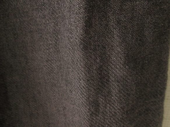 リネン・七分袖ブラウス　Mサイズ 5枚目の画像