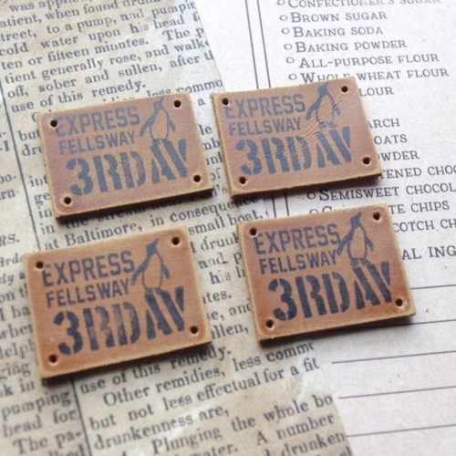 革タグ［ペンギン］4枚SET その他素材 SUGAR TREE 通販 5069803