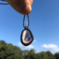 マラカイトクリソコラのマクラメ編みネックレス⭐︎ ネックレス