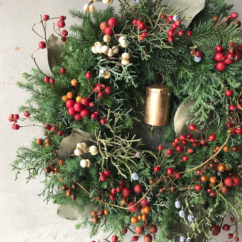 クリスマスフレッシュリース　ナチュラルリース　みぽりん　直径37〜38cm 楽天市場】【スーパーセール 最大50％OFF！9/11 01:59まで】先行