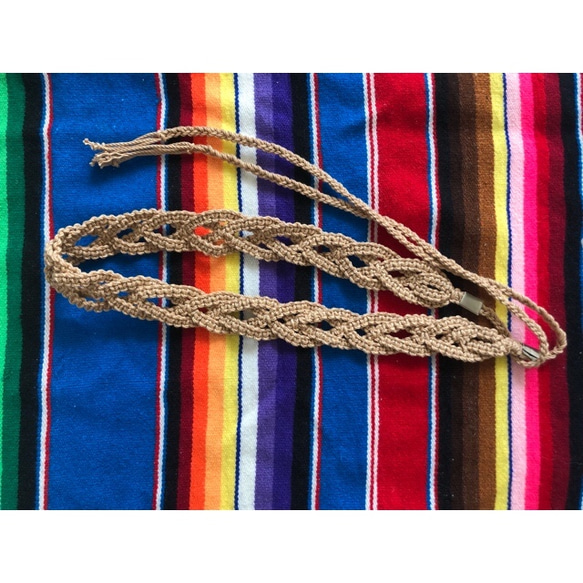 macrame belt 》マクラメベルト その他ファッション雑貨