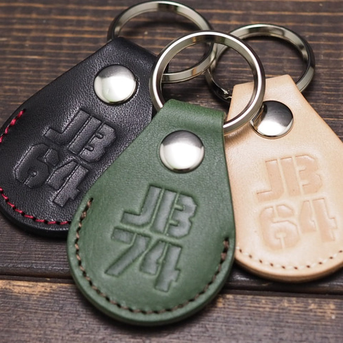 エアタグケース010 ジムニー JB64 JB74 本革レザー エアタグ ケース