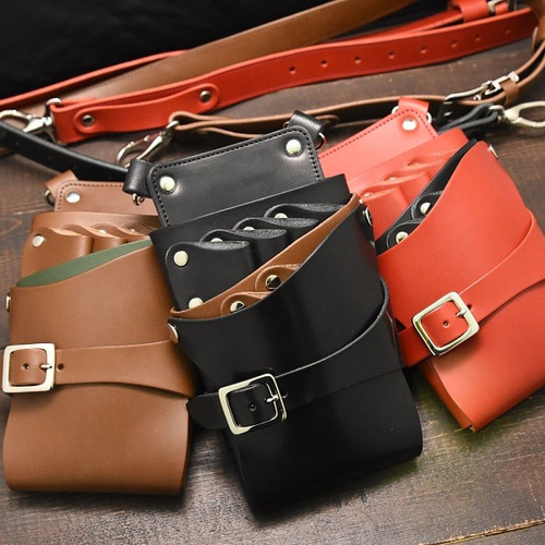 シザー 4本セット レザーケース付き シザー 4本セット レザーケース付き シザーセット レザーケース付き