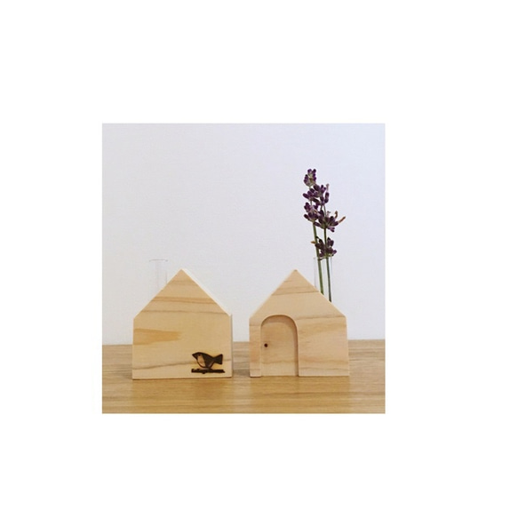芽（木製品）小房子 第2張的照片