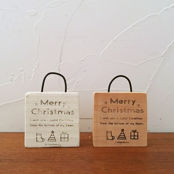 クリスマス看板　（木製） 1枚目の画像