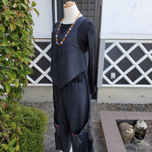 参考商品】着物リメイク・ベスト – ひなた工房