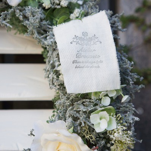 ⚫️プリザーブドウエルカム グリーンリース⚫️ 緑の風がそよぐウェルカムグリーンリース2（fw169-2-new）＊玄関ドア