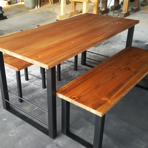 オーダー製作ダイニングテーブルセット ダイニングテーブル RIN WOOD 