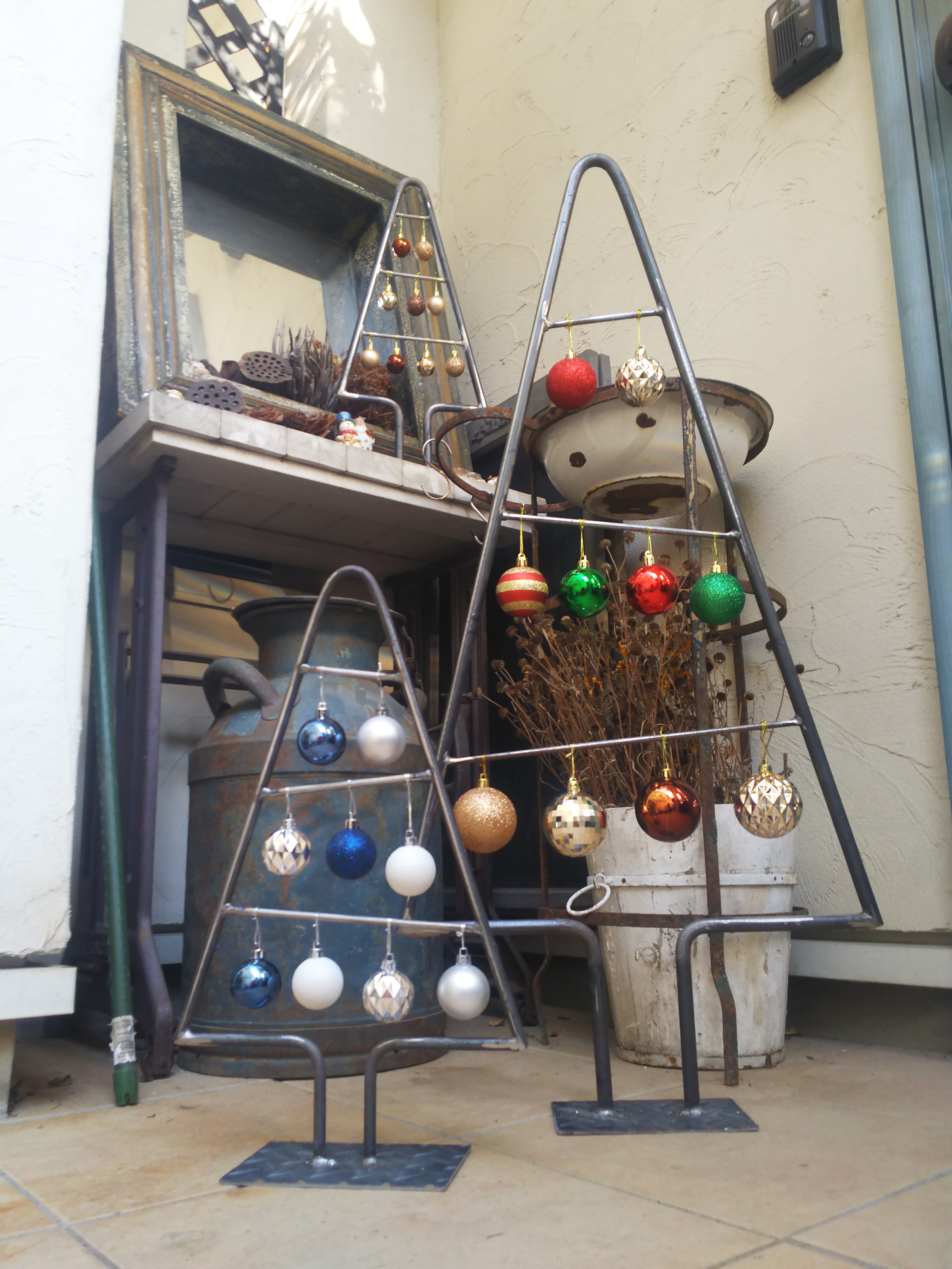 アイアン製アンティーククリスマスツリー Creema限定》期間限定 アイアンクリスマスツリー その他インテリア雑貨