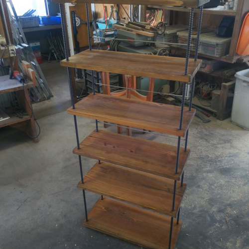 滑り台付きトミカ収納棚 棚・シェルフ・ラック original wood 滑り台付きトミカ収納棚 棚・シェルフ・ラック original wood