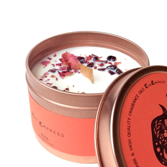 【 The Empress 】Pure Soy & Organic Bee Wax Fragrance Candle 4枚目の画像