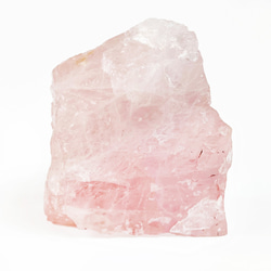 528g/Rough Rock Rose Quartz /ローズクォーツ原石 3枚目の画像