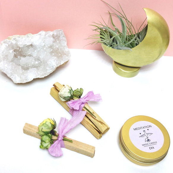 Palo Santo + Rose LOVE Bundle【NATURAL】/パロサント&ローズ 6枚目の画像