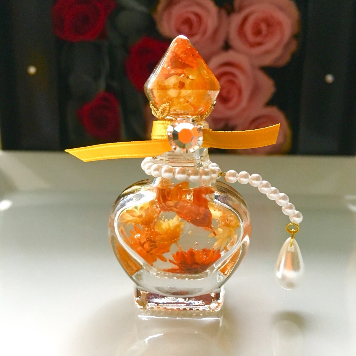 m*i様 ラリック Moulin Rouge 香水瓶 フロストガラス 花モチーフ ラリック Moulin Rouge 花モチーフ 香水瓶 フロストガラス m*i様