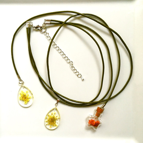 レジンネックレスNo.0201 レジンネックレスNo.0201 日本製]ラメレジンネックレス