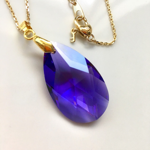 尾張七宝 極上ペンダント 紫陽花 赤紫 ネックレス・ペンダント