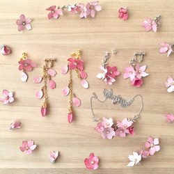 桜のディップアート☆桜の大きさと色彩の比較 10枚目の画像