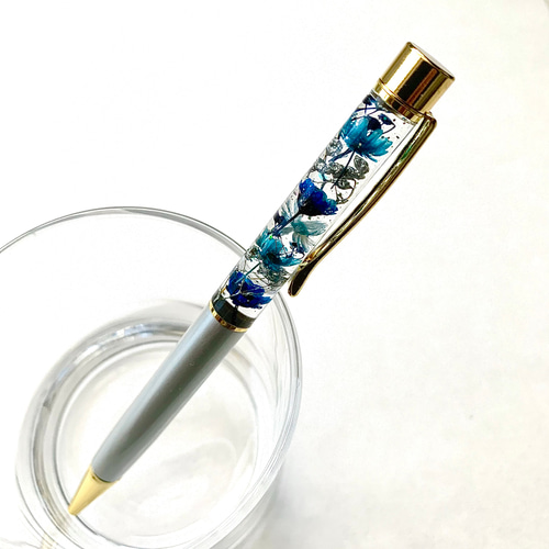 送料無料☆1500円】オーダー製作☆ハーバリウム ボールペン☆1本