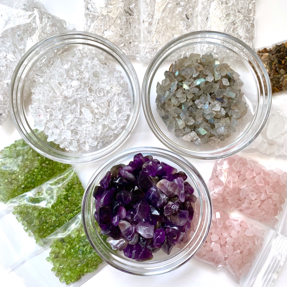 【天然石のさざれ☆測り売り】