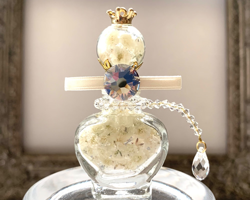 【極美品】スワロフスキー チューリップ フラワー クリスタル 花瓶 香水瓶 0_a15273be3648036bfdabc26c4644