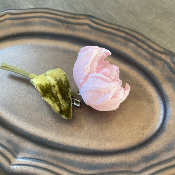 Tulip broach【Pale pink】 5枚目の画像