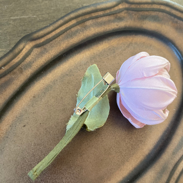 Tulip broach【Pale pink】 6枚目の画像