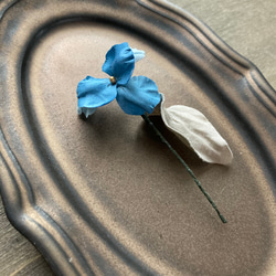 Viola brooch【Blue×Light blue】 2枚目の画像