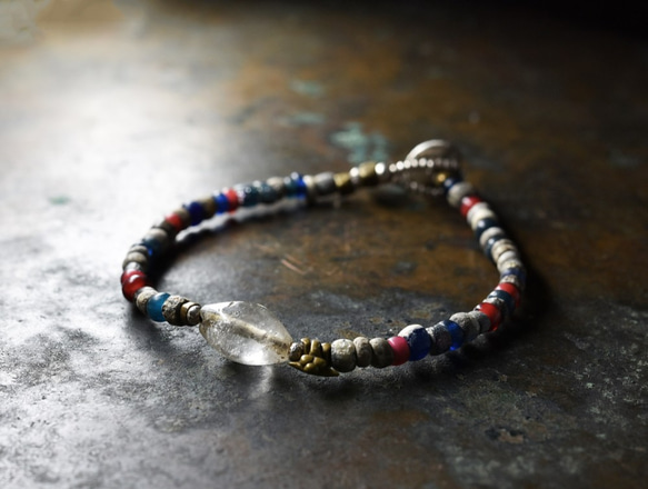 古代水晶 ビーズ