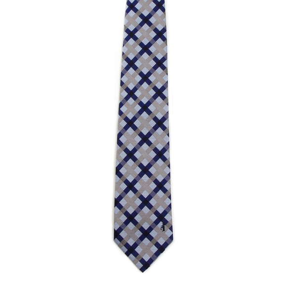 西陣織的絲綢100％領帶10.感激之藍/ 4562356770359 第3張的照片