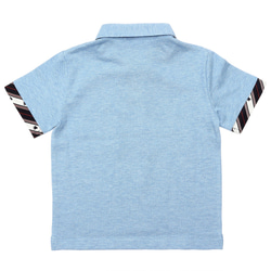 13. Miracle Kids 有機棉 Polo 衫短袖（藍色）90 /4562356771868 第2張的照片