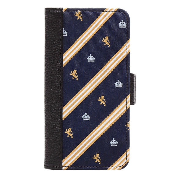 08. King Navy Blue Nishijin Ori iPhone（6,7,8 兼容）手機殼 / 4562356772 第1張的照片