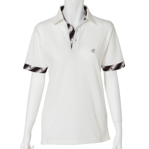 Antivirus Antibacterial 13. Miracle Unisex 短袖 Polo 衫 (Off White 第2張的照片