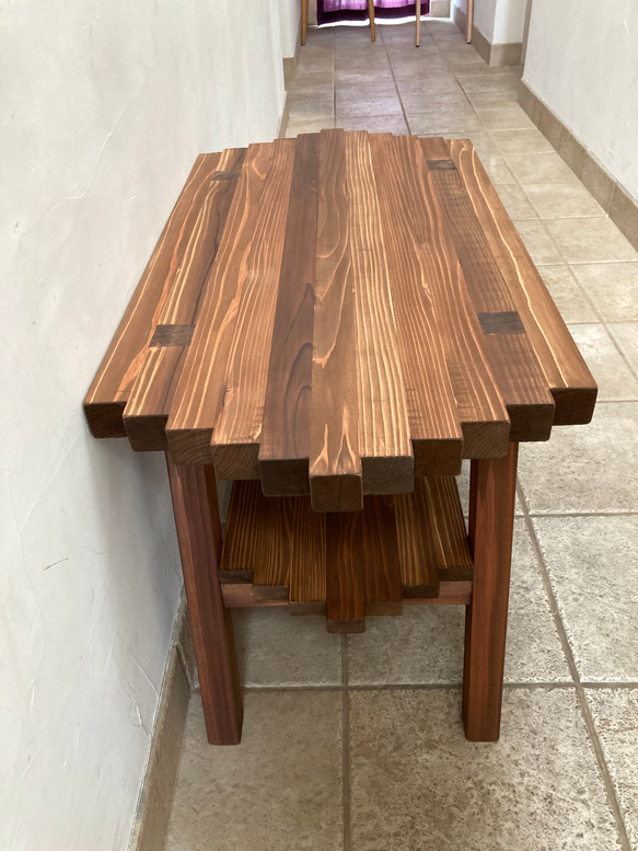 特注サイズ承ります❗️国産杉のコーヒーテーブル 1枚目の画像